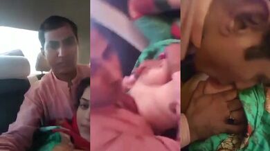 Pakistani MLA Enjoying Milky Boobs Muslim Bhabhi