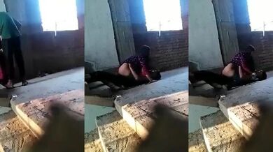 Bhojpuri Young Couple Secretly Fucking Construction Building